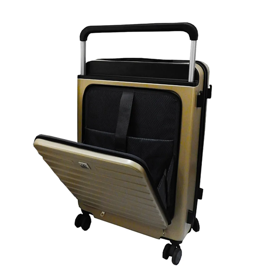1791GD1, Airliner - Medium Suitcase 24" - Gold