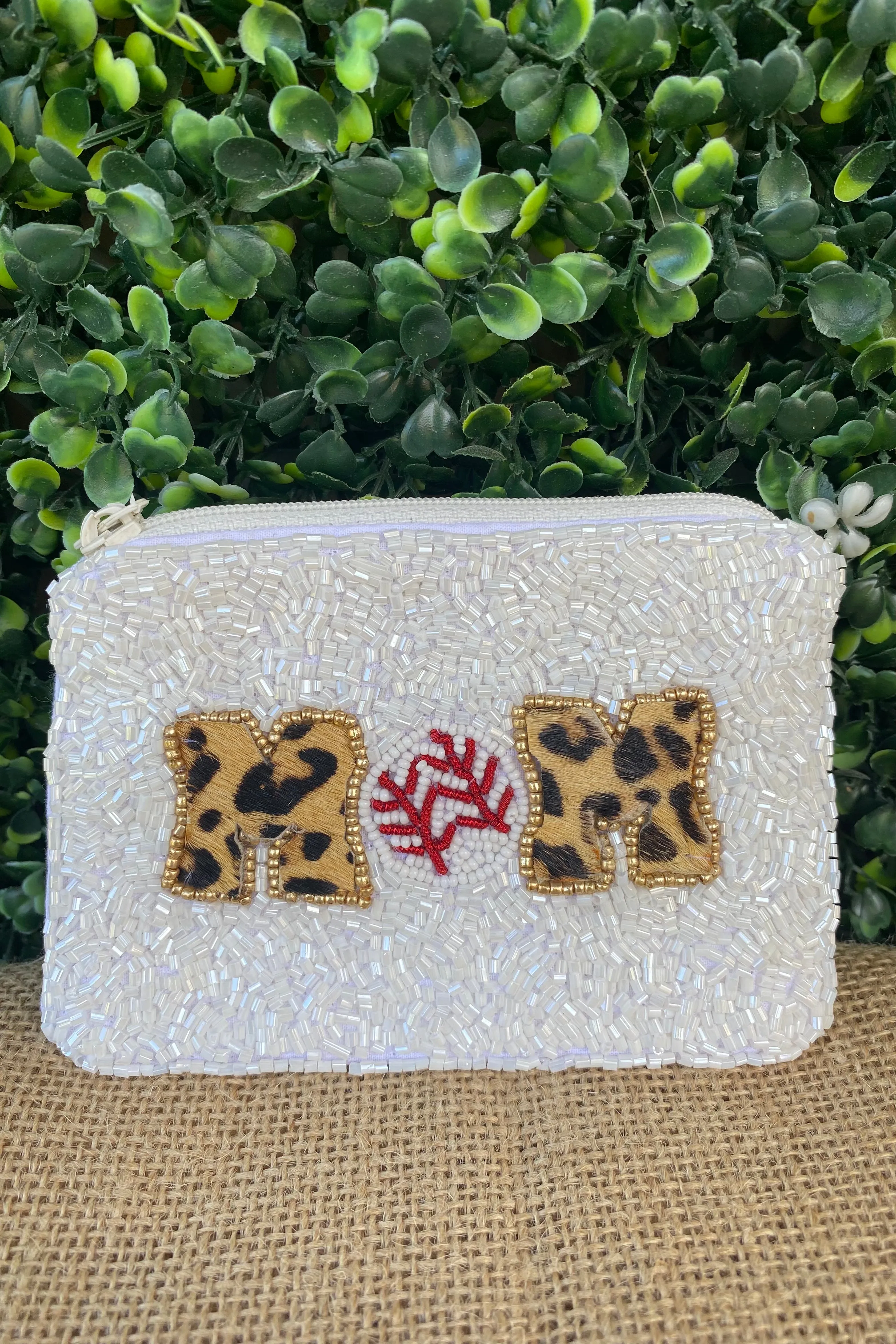 Baseball Mom Coin Purse