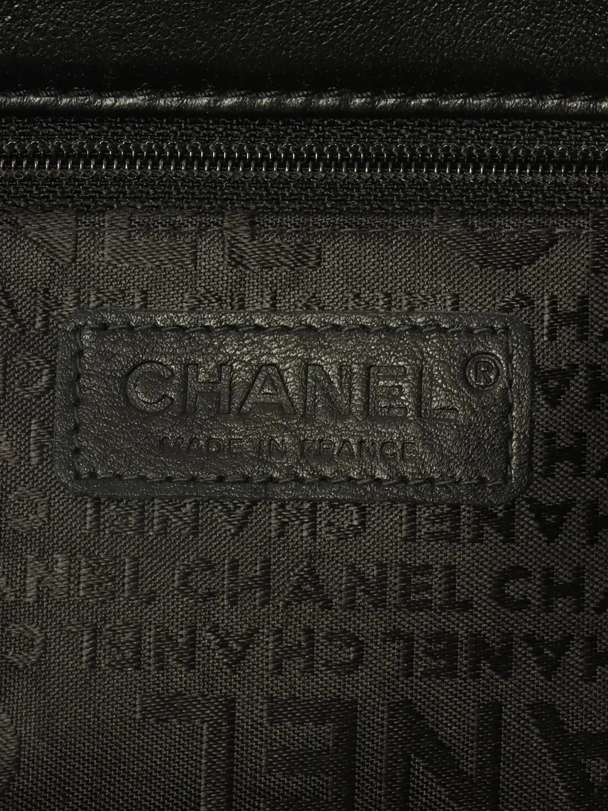 CHANEL Around 2004 Made 2.55 Chain Shoulder Bag Black