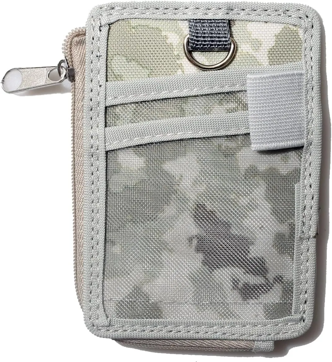 DQL keychain wallet for women minimalist wallet for men small womens wallet, Ultra Slim Minimalist Card Holder Wallet for Men and Women, Camo11, Gift for Veteran Mens Minimalist Wallet