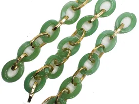 Green Golden Mask Chain