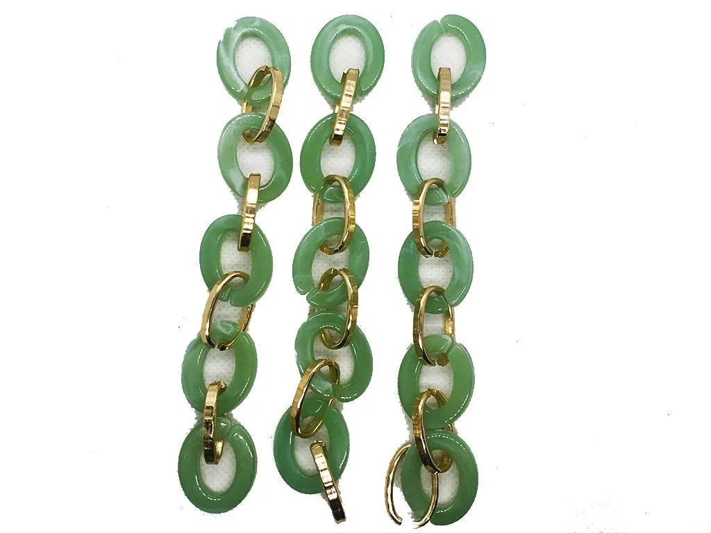 Green Golden Mask Chain