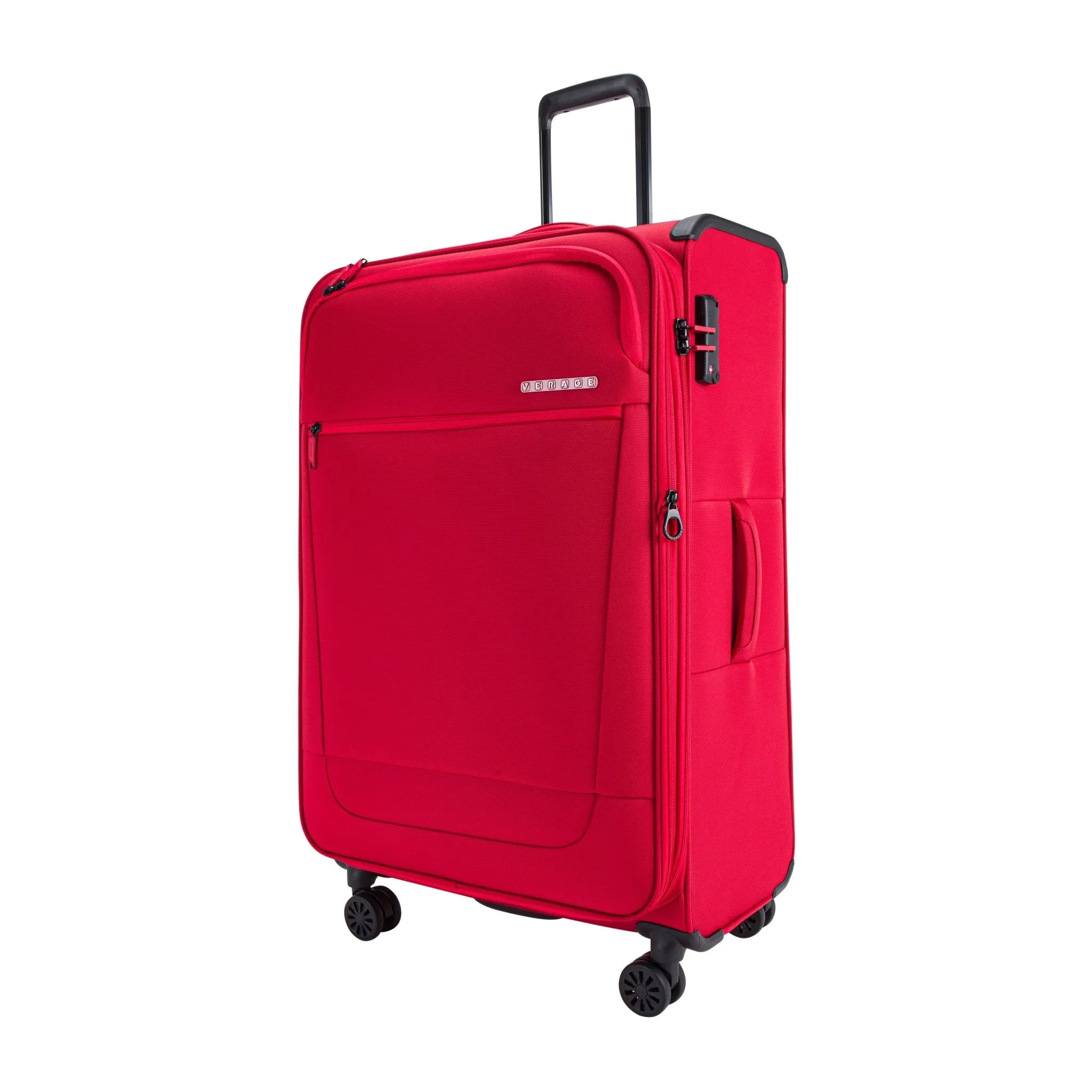 Greenwich Softcase Trolley Set Of 3 Red