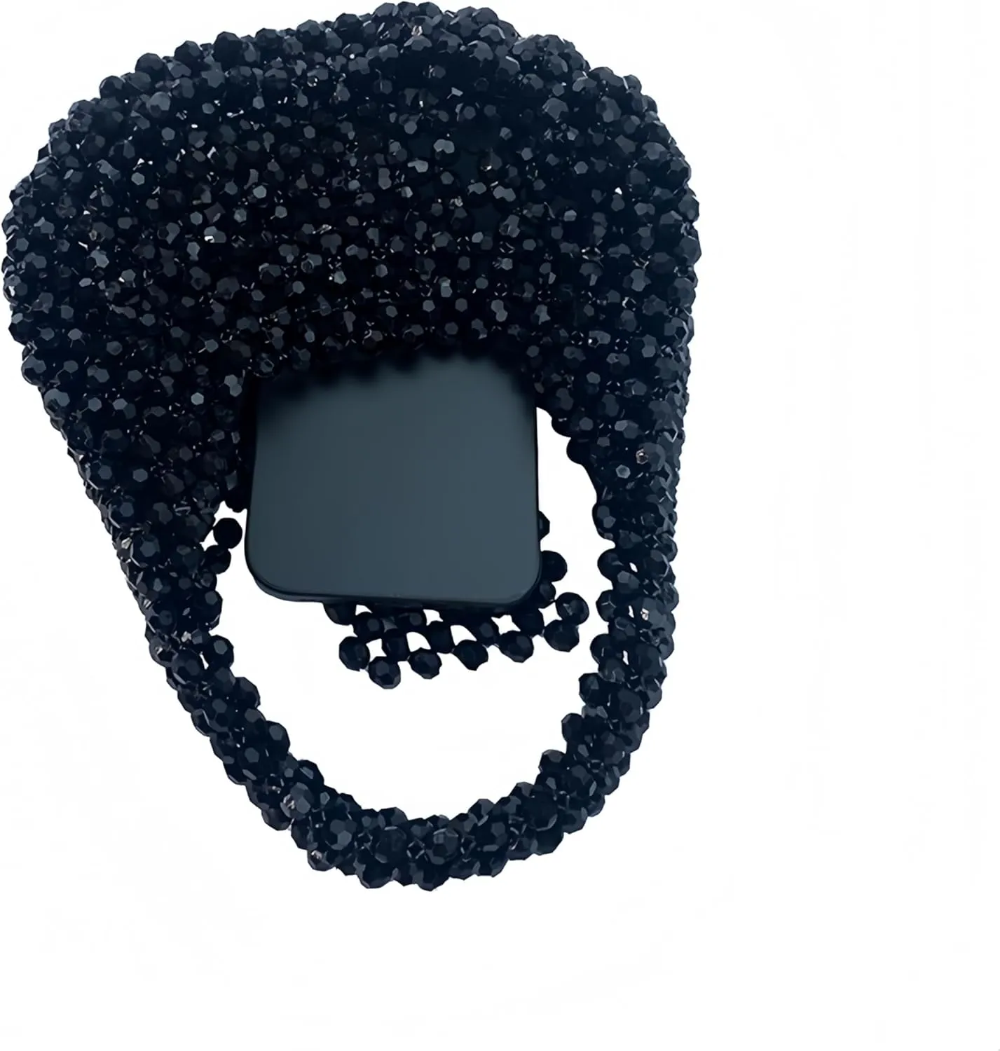 JHTPSLR Beaded Purse with Chain Womens Mini Acrylic Beaded Crossbody Bags Clutches Handbags for Wedding Evening Party