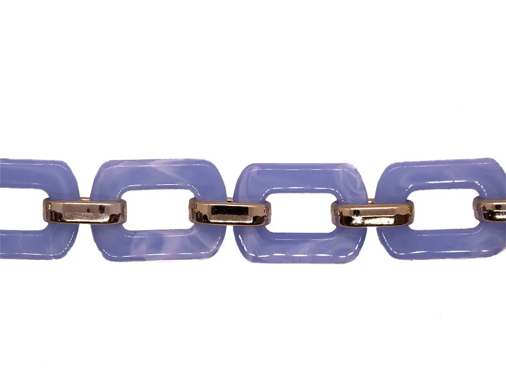 Light Blue Designer Acrylic Chains