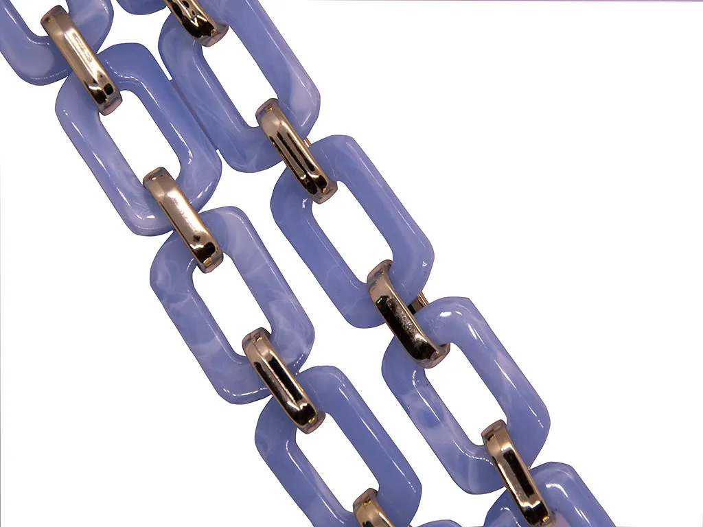 Light Blue Designer Acrylic Chains