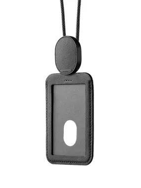 Orbitkey ID Card Holder Black With Lanyard