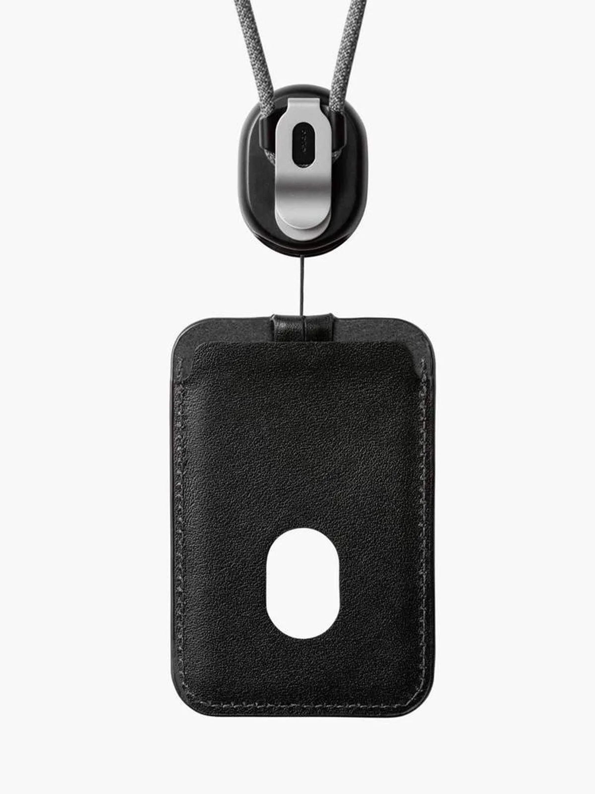 Orbitkey ID Card Holder Black With Lanyard