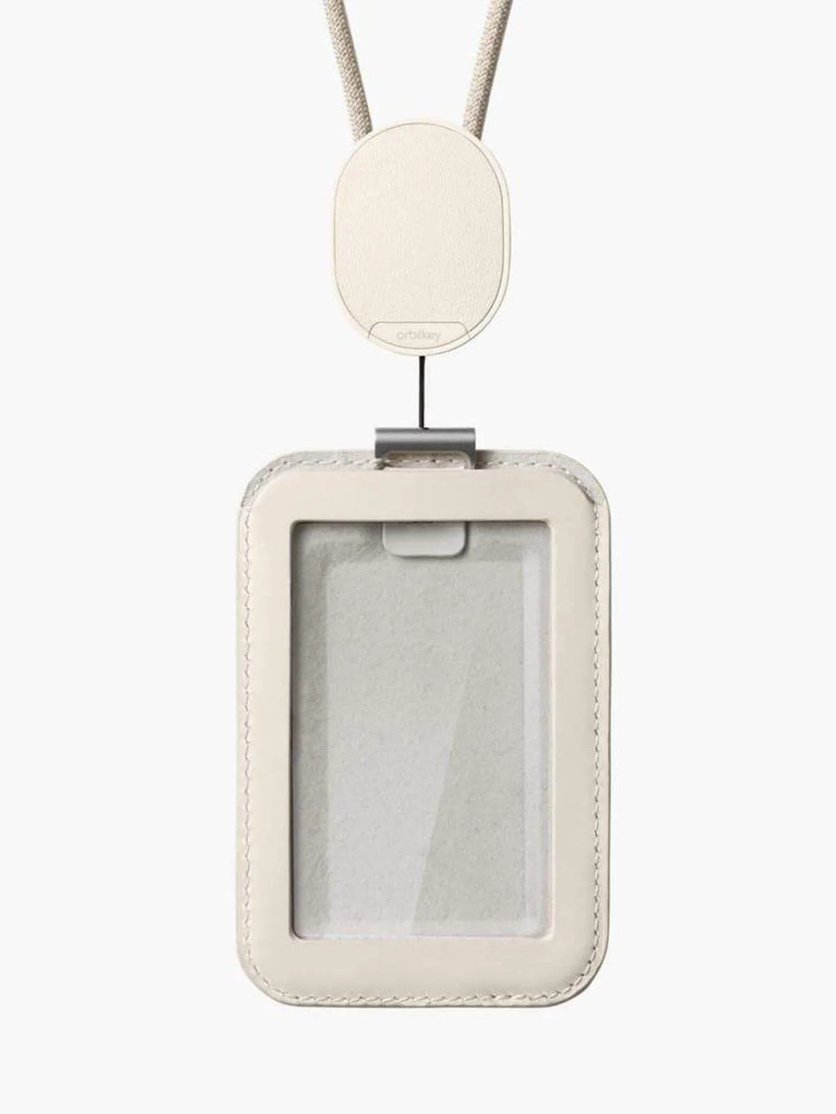 Orbitkey ID Card Holder Pro Stone With Lanyard