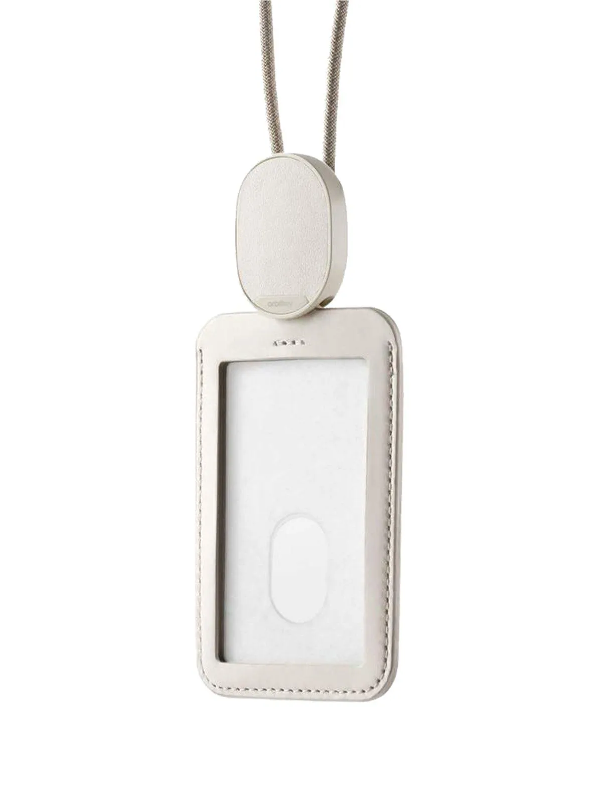 Orbitkey ID Card Holder Stone With Lanyard