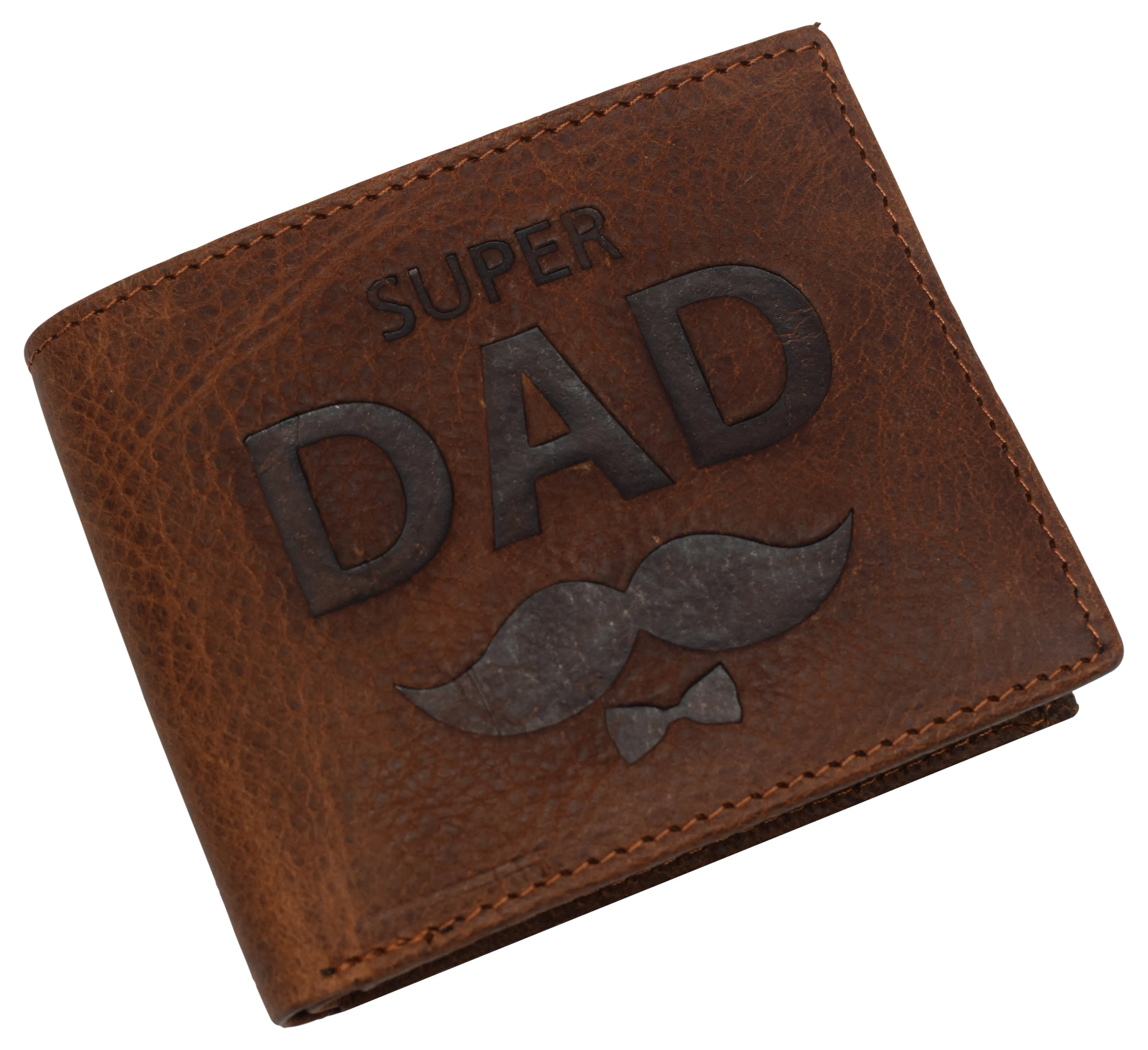 Rfid blocking real leather slim bifold wallet center id flap window engraved logos front pocket wallet for men