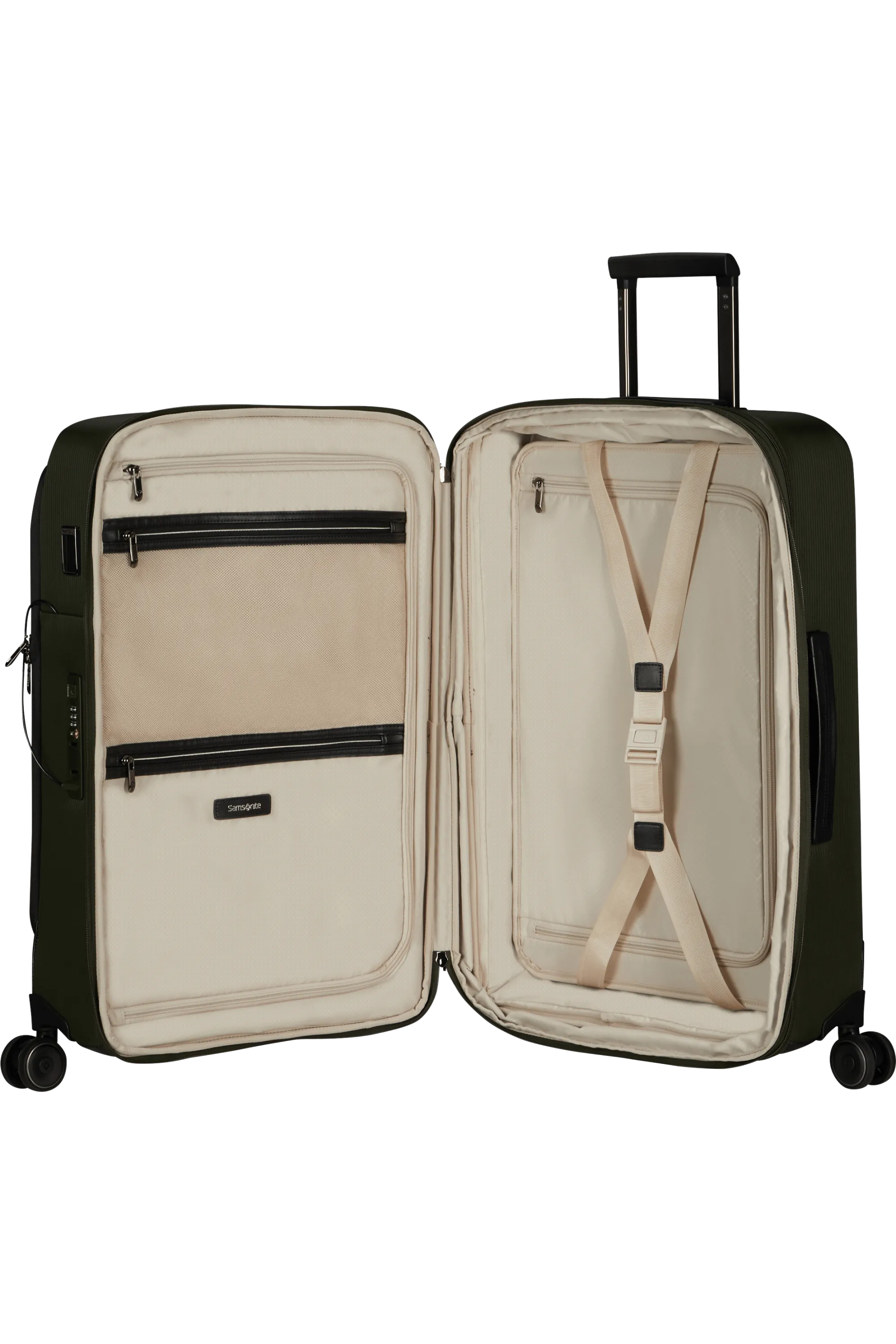 Samsonite Splendix Spinner (4 wheels) 67cm in Green