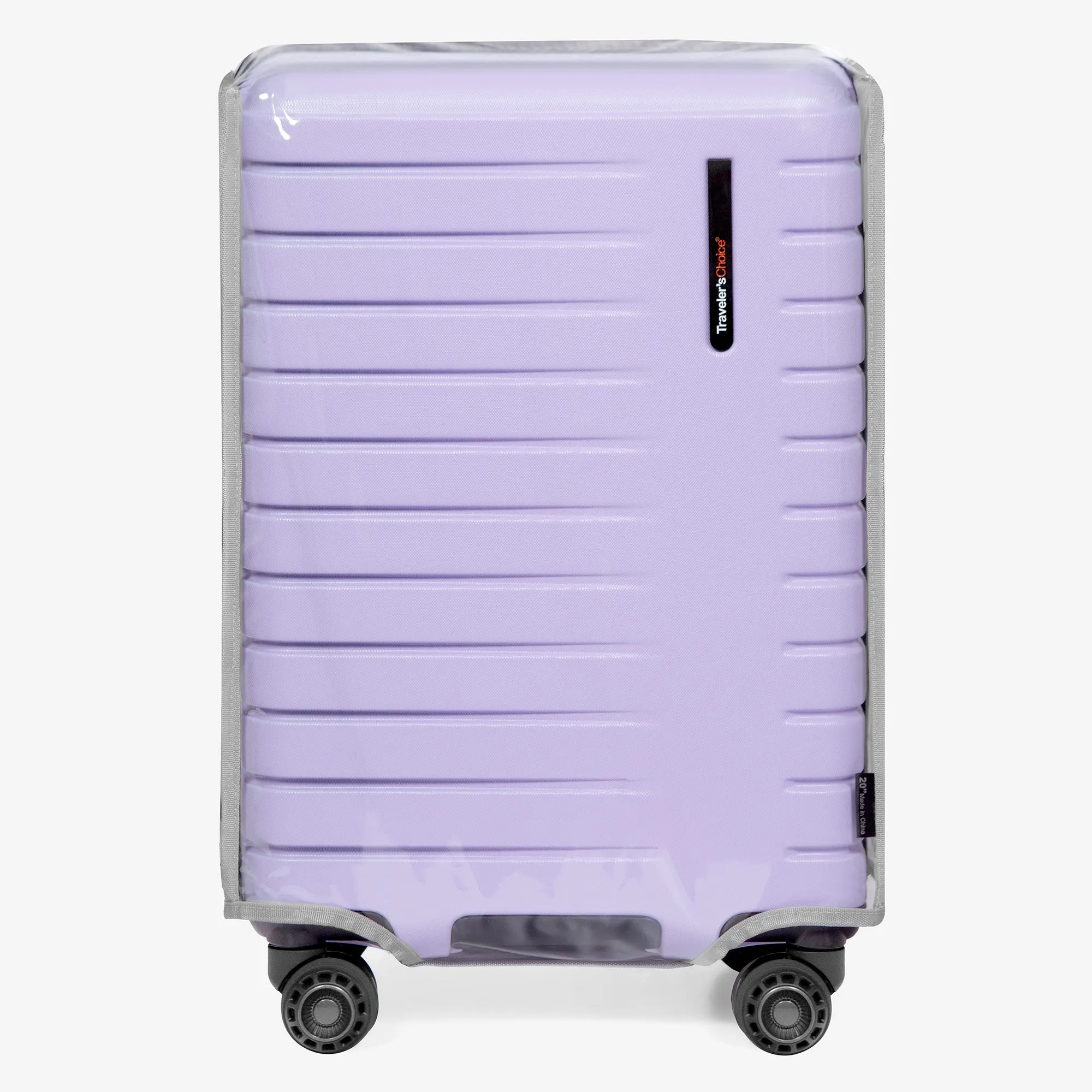 Traveler's Choice Clear Luggage Cover