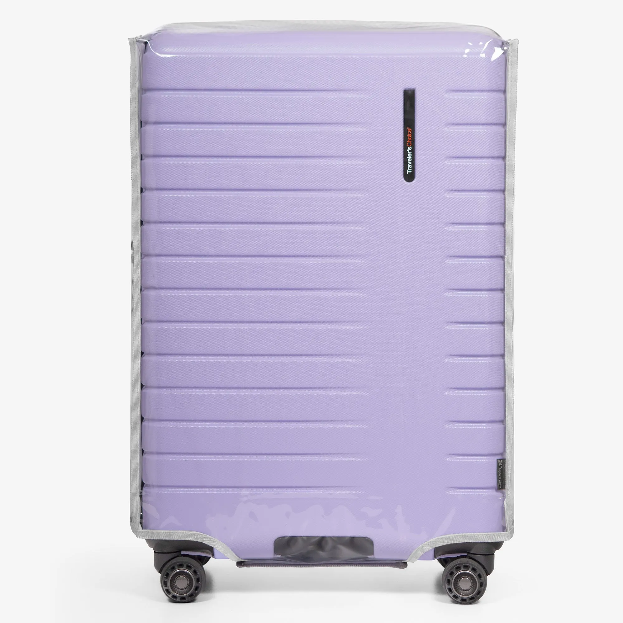 Traveler's Choice Clear Luggage Cover