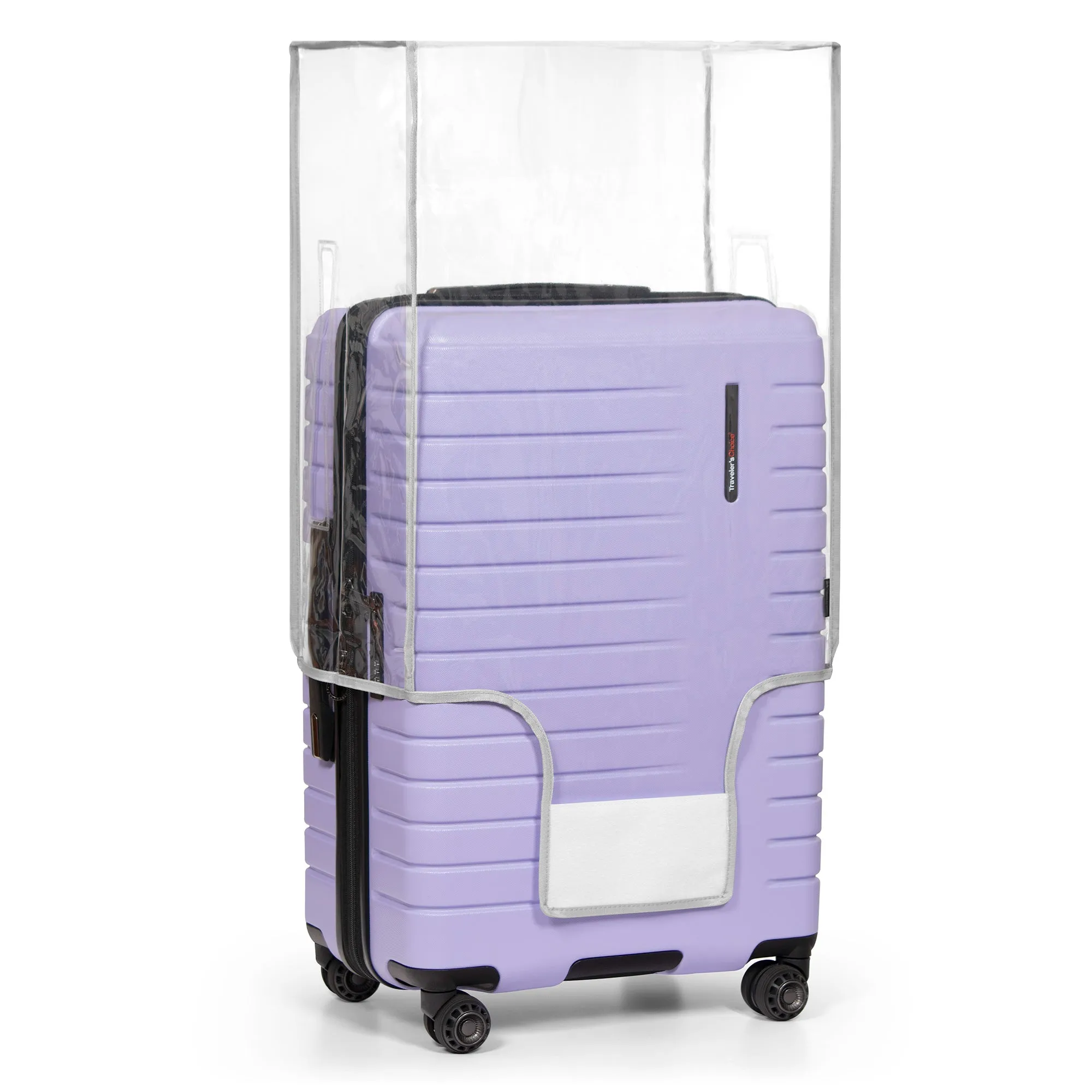 Traveler's Choice Clear Luggage Cover