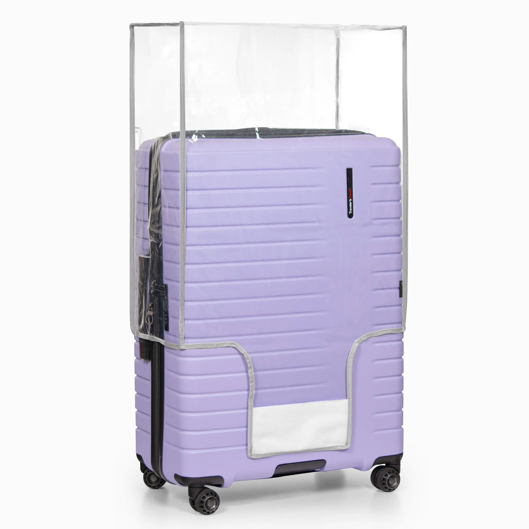 Traveler's Choice Clear Luggage Cover