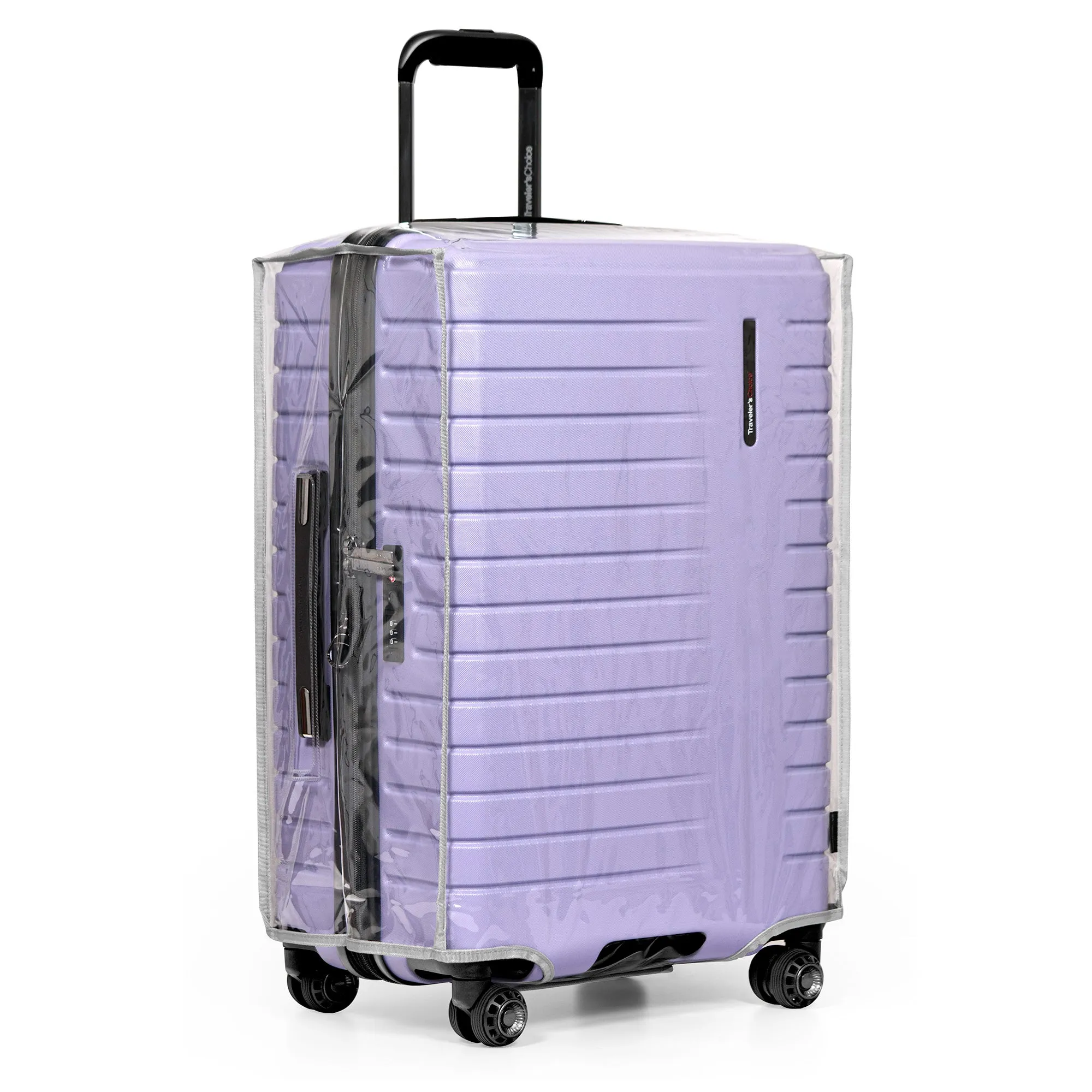 Traveler's Choice Clear Luggage Cover
