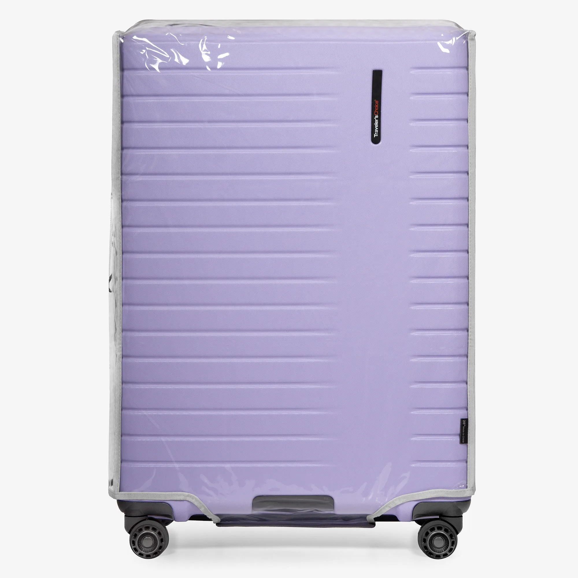 Traveler's Choice Clear Luggage Cover