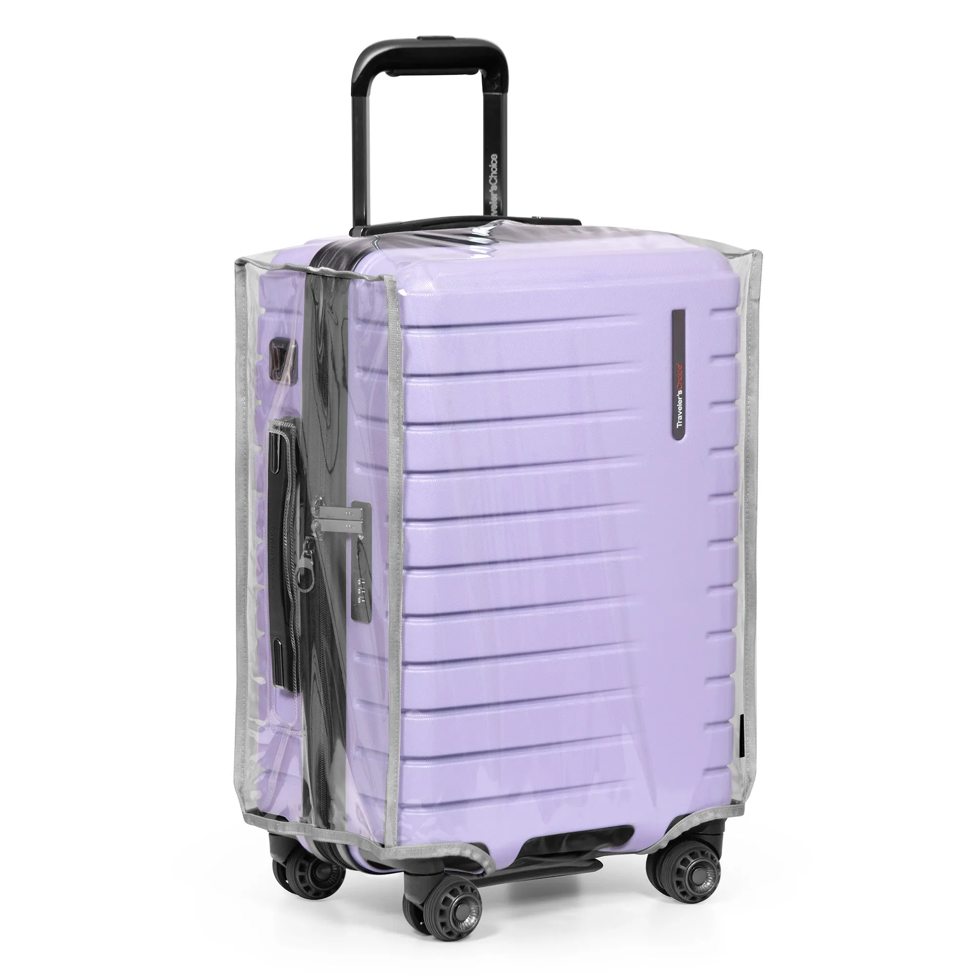 Traveler's Choice Clear Luggage Cover