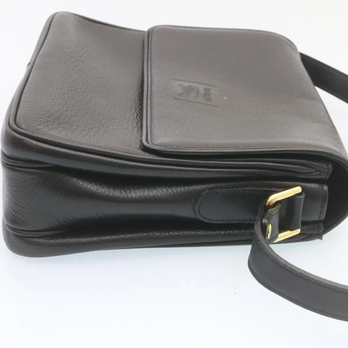 Trendy Inspired Burberry Shoulder Bag Nylon Leather 2set Red Black Auth Am1868g