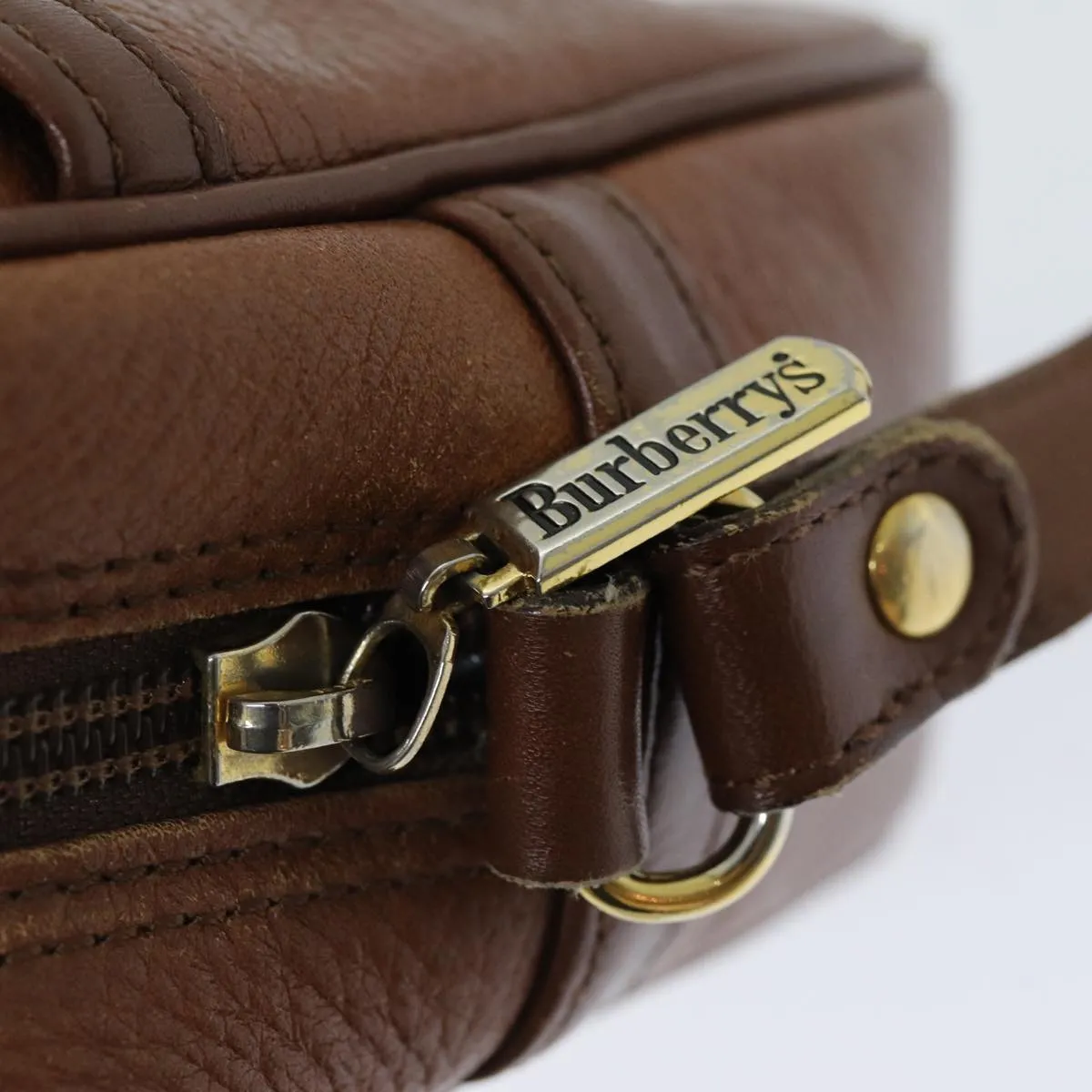 Trendy Inspired Burberryss Shoulder Bag Leather Brown Auth Ep4295