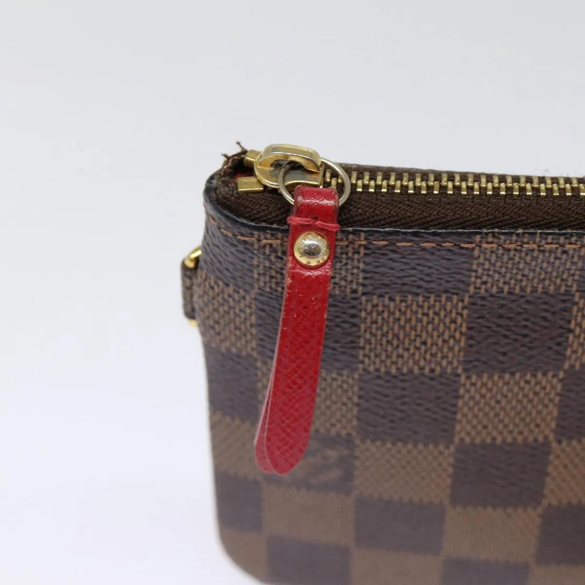 Trendy Inspired Louis Vuitton Damier Ebene T&b Portefeuille Complice Wallet N61740 Auth Bs17260