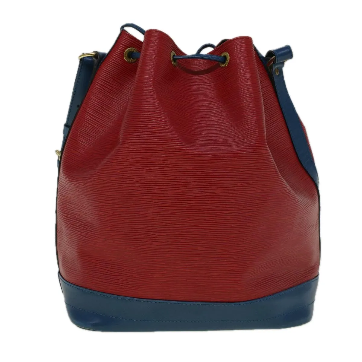 Trendy Inspired Louis Vuitton Epi Noe Shoulder Bag Bicolor Red Blue M44084 Lv Auth 58724