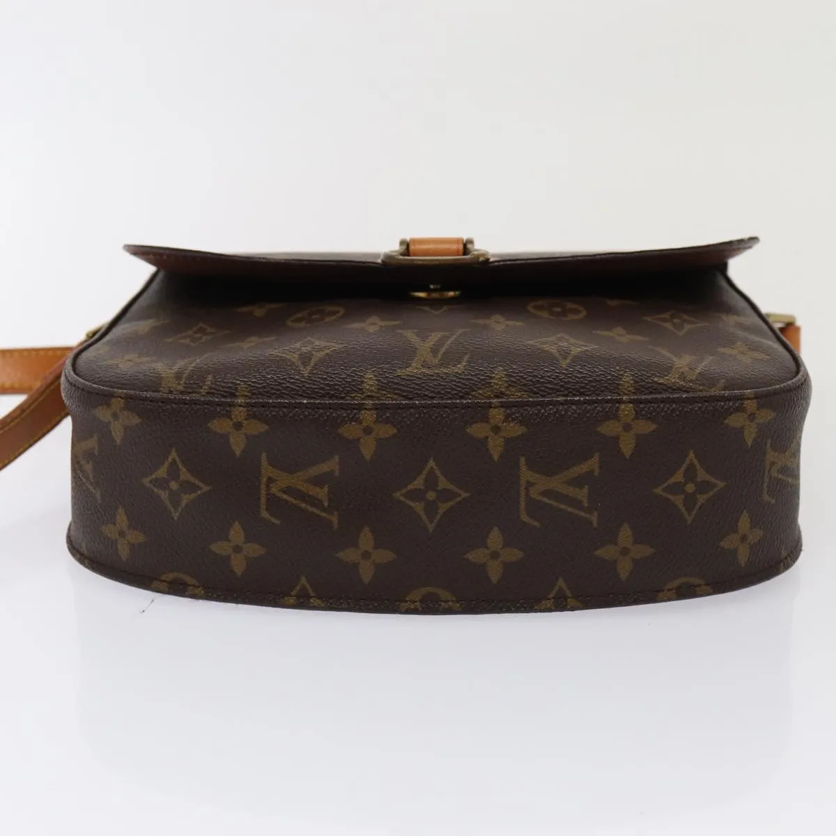 Trendy Inspired Louis Vuitton Monogram Saint Cloud Gm Shoulder Bag M51242 Lv Auth Ar12475