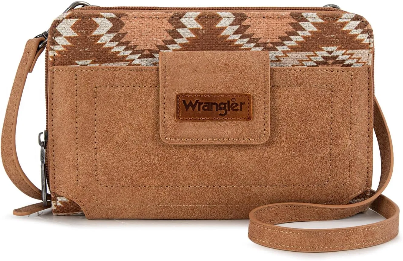 Wrangler Crossbody Wallet Purse for Women Clutch Purse AR-WG221-183BR