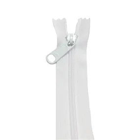 YKK Zip for bags colour 501 White