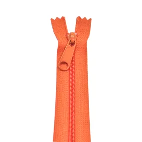 YKK Zip for bags colour 523 Tangerine