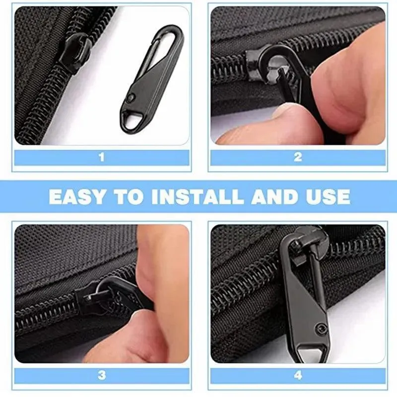 Zipper Puller Set: Upgrade Travel Gear for Quick Fixes & DIY Repairs